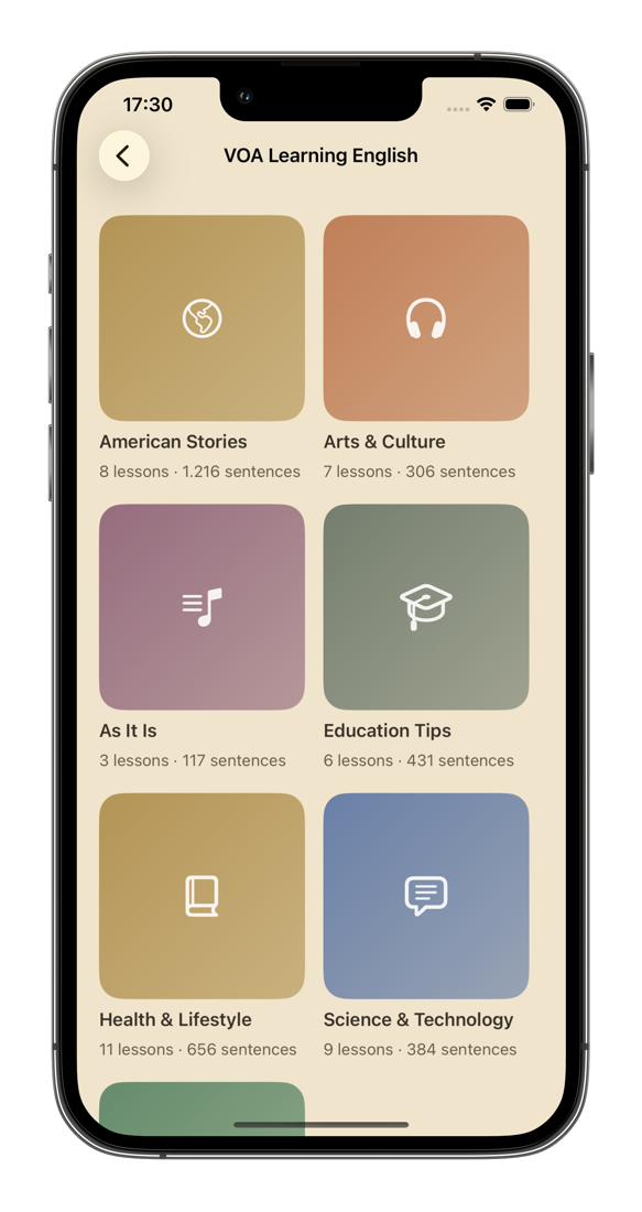 Inkline — English Dictation — screen 3